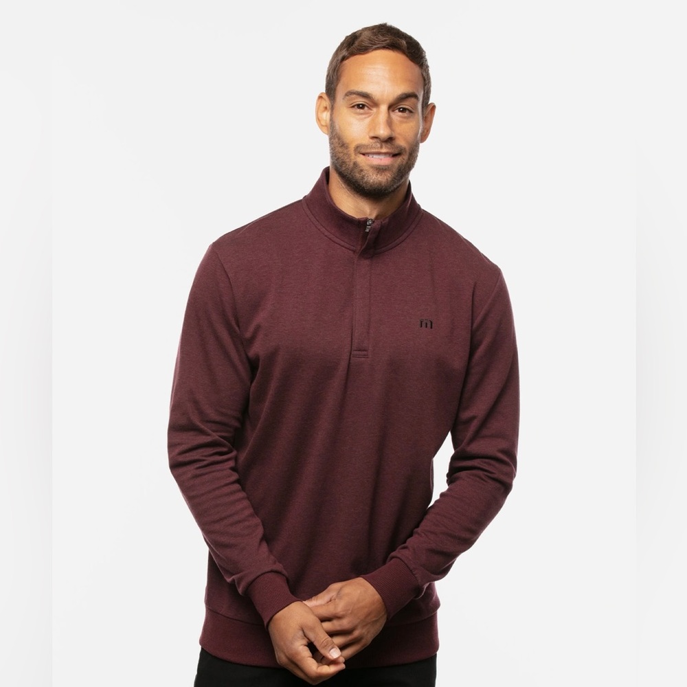CLOUD QUARTER ZIP 2.0 Heather Brown